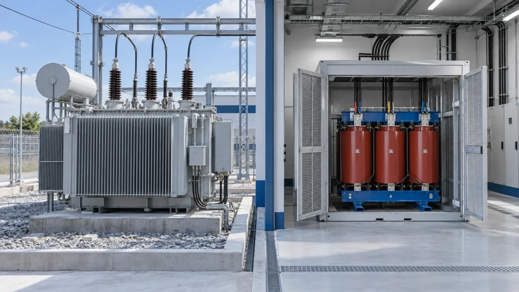 Oil-Immersed vs Dry-Type Transformers: How Project Buyers Should Compare Them