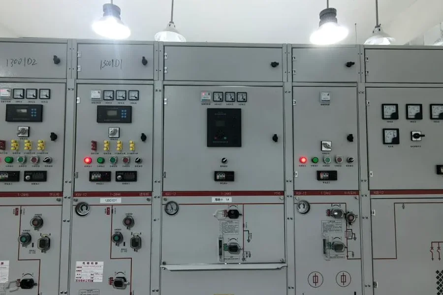 Longhu Yunjing Distribution Room — installed equipment