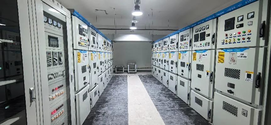 Installed switchgear at the Wenquetai project