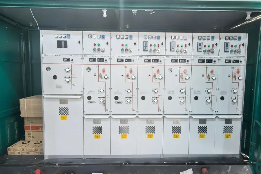 Zhenhai Distribution Project — installed equipment